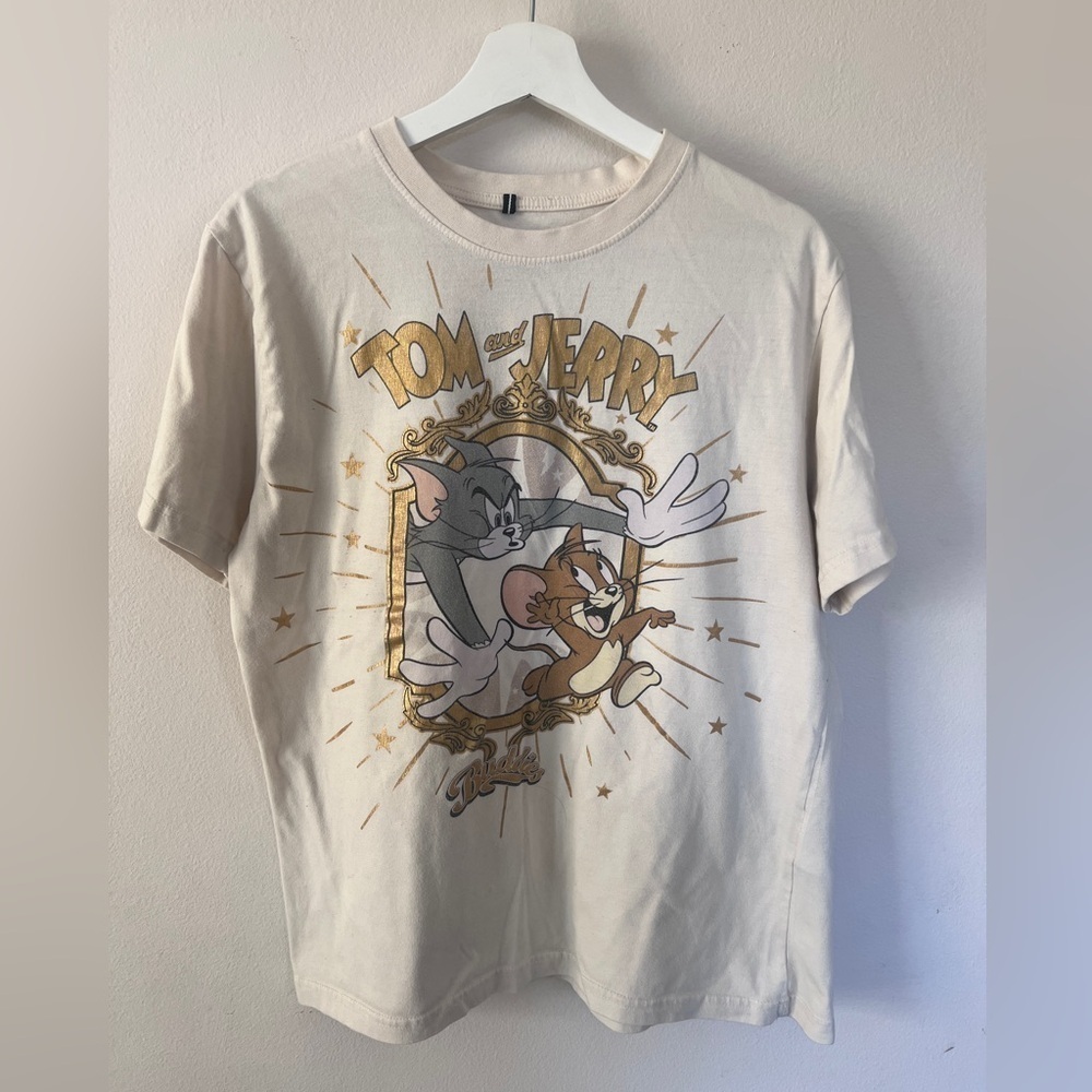 Tom & Jerry T shirt size L Vintage 314